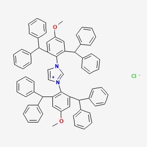 Cloreto de 1,3-bis(2,6-dibenzidril-4-metoxifenil)-1H-imidazol-3-io丨CAS 1416368-03-0
