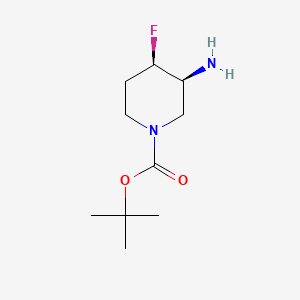 (3S,4R)-tert-Butil 3-amino-4-fluoropiperidina-1-carboxilato丨CAS 1290191-73-9