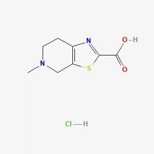 4,5,6,7-tetra-hidro-5-metil-tiazolo5,4-cpiridina-2-carboxílico Hidroclorado 丨 CAS 720720-96-7